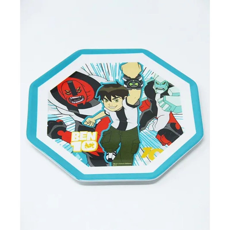 HOOM Melamine Octagonal shaped Plate -BEN10