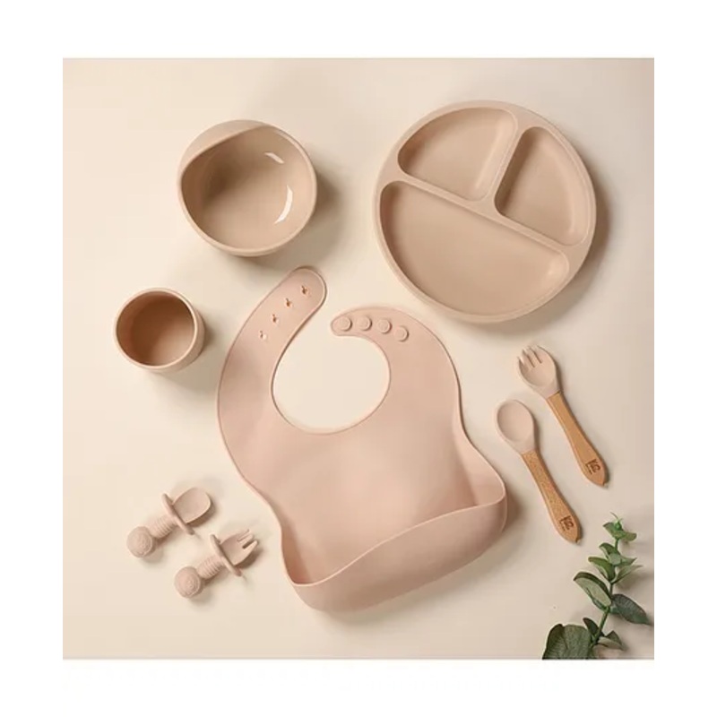 Kicks & Crawl Cream MunchMate Meal Set Cream