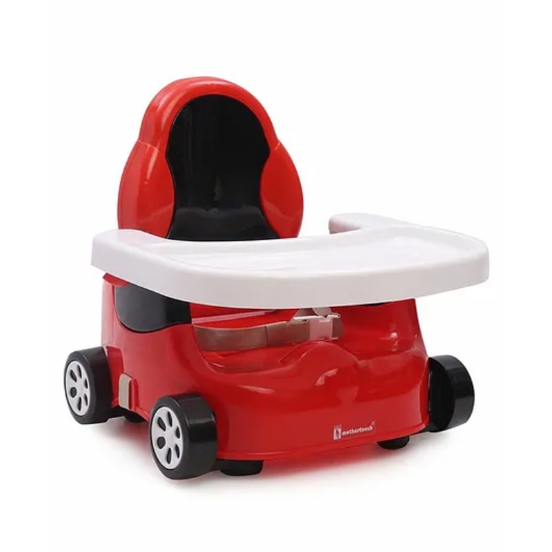 Mothertouch Car Shaped Feeding Booster Seat – Red Black