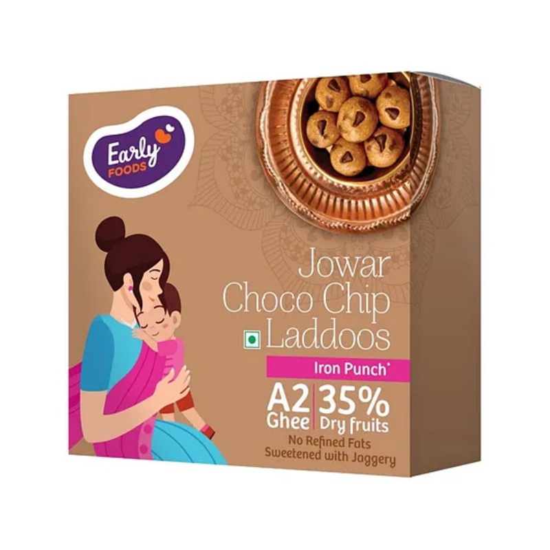Early Foods Jowar Choco Chip Laddoo 250g