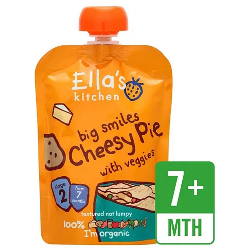 Ellas Kitchen Cheesy Pie With Veggies – 130g