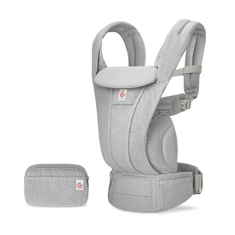 Ergobaby Omni Deluxe Baby Carrier Mesh 0-4 yrs – Pearl Grey