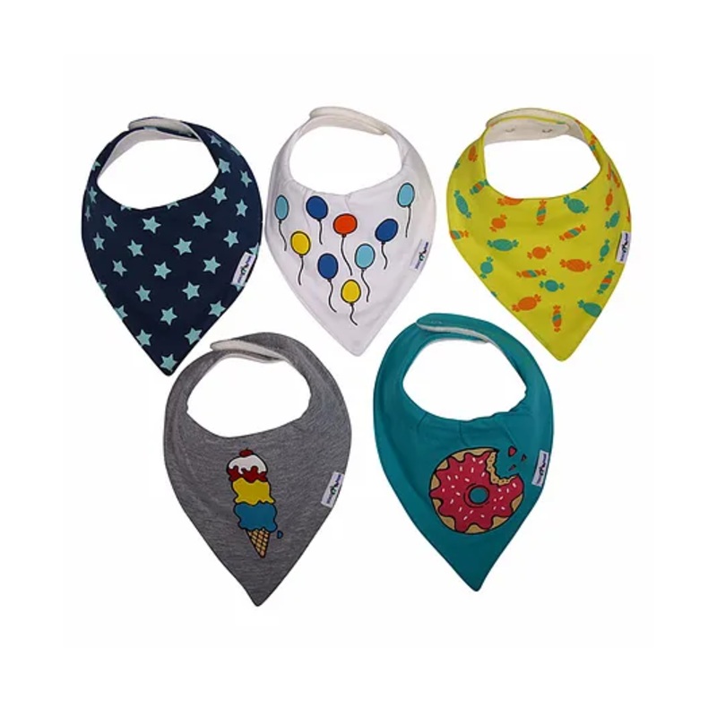 Infancy Dreams Bandana Baby Bibs – Party Edition