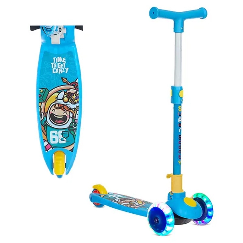 Zyamalox PVC Smart Kick Scooter & Soft Toys for 1-Year-Olds: Ideal Birthday Gifts for Boys & Girls  Fun, Safe Kids Toys (Blue)