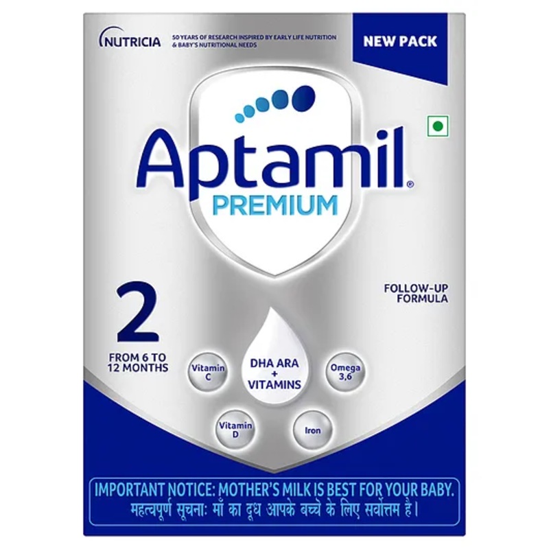 Aptamil Premium Infant Follow-up Formula Baby Milk Powder BIB Pack – Stage 2 – 400 g