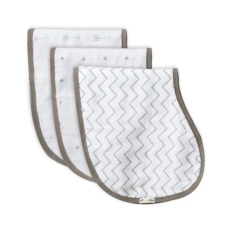 Infancy Dreams Baby Burp Cloth – Grey Edition