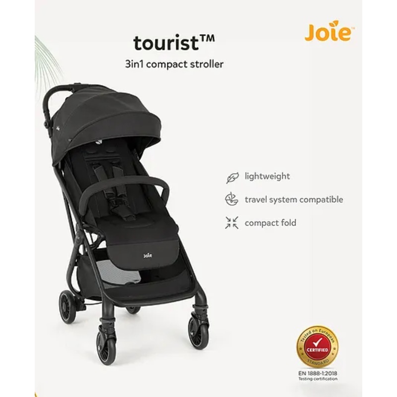 Joie Tourist Stroller Shale – Black