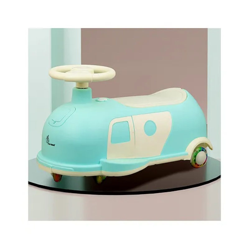 R for Rabbit Iya Iya Caravan Swing Car With Led Wheels & ABEC7 Bearing – Beige