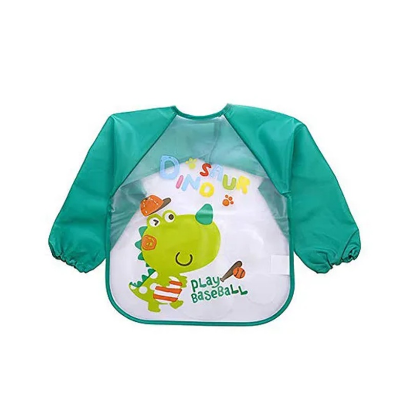 DOMENICO Full Sleeves Waterproof Printed Apron – Multicolour