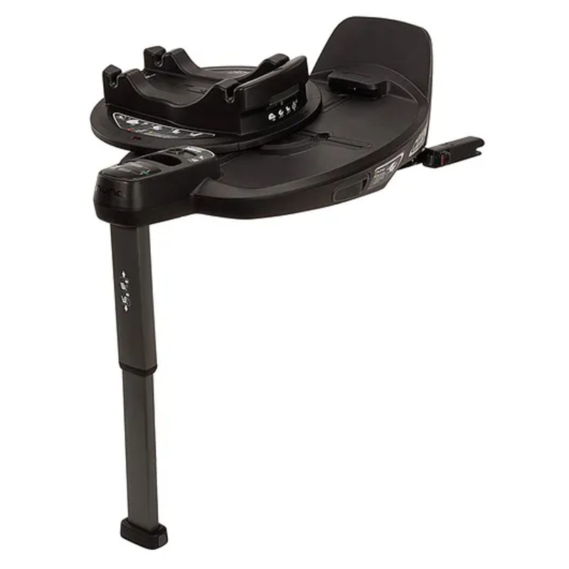 Nuna Base Curv Car Seat Base-Smart Swivel Lock, Black