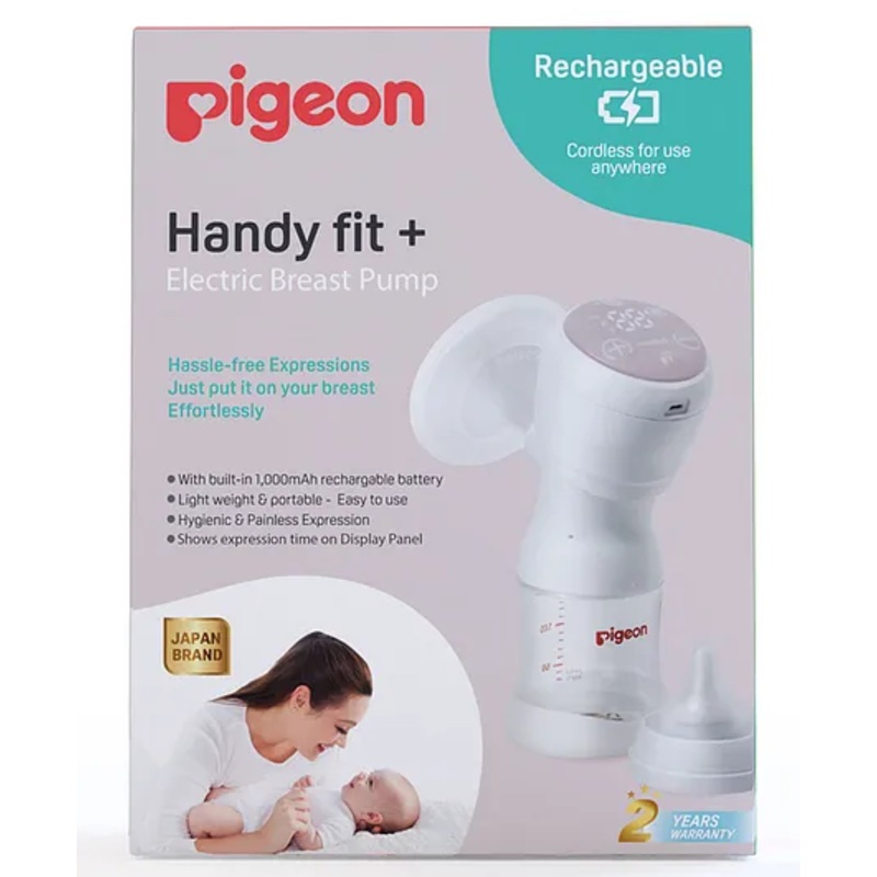 Pigeon Handy Fit+ Electric Breast Pump – White