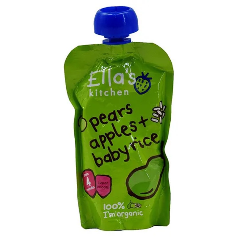 Ellas Kitchen Pear + Apple Baby Rice – 120g