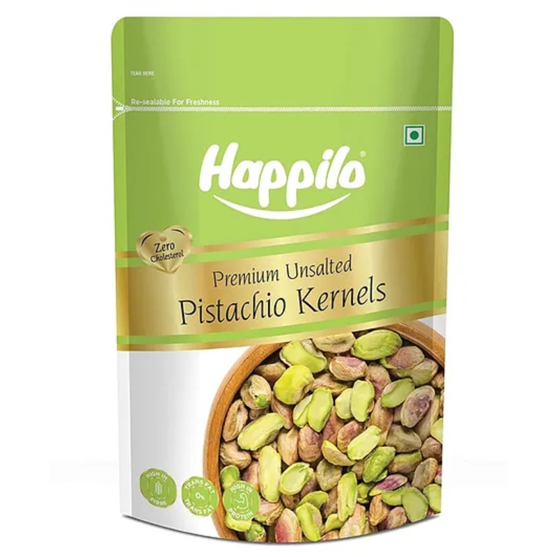 Happilo Premium Unsalted Pistachio Kernels – 150g