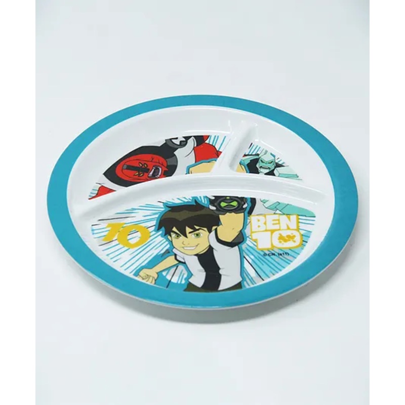 HOOM Melamine 3 Section Plate -BEN10 Ultimate Alien