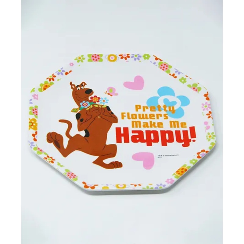 HOOM Melamine Octagonal shaped Plate -Scooby Doo