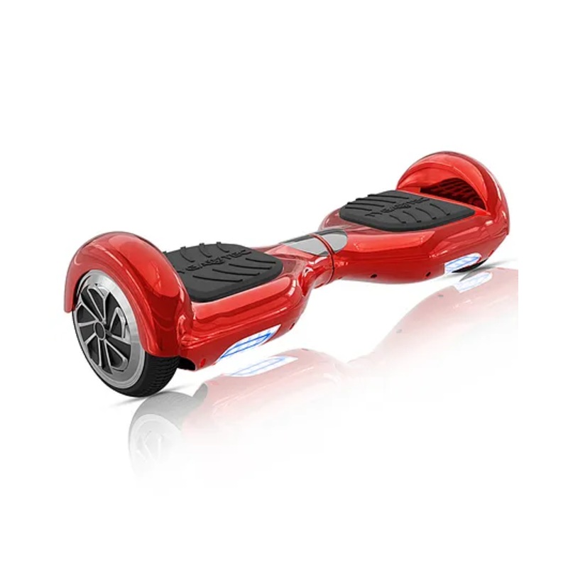TYGATEC T2 Hoverboard Self-Balancing Electric Scooter 6.5 Inch Hoverboard for Adults and Kids with LED Light ( Red )