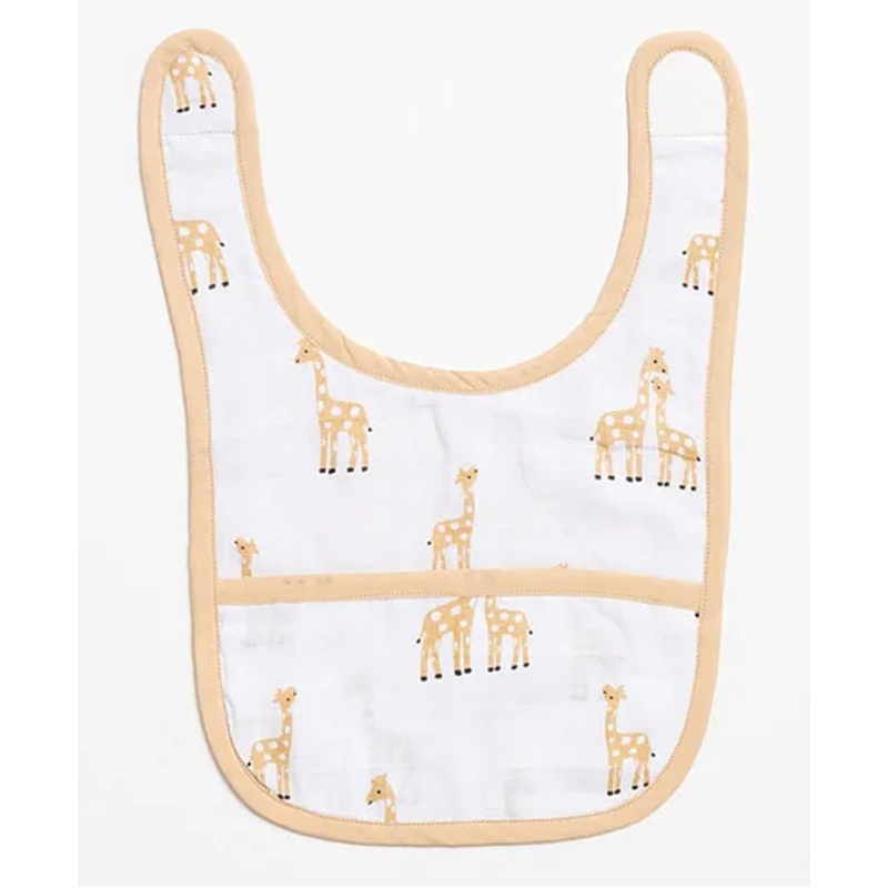 Aariro Organic Cotton Classic Muslin Bib Stand Tall