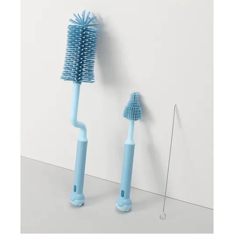 Bottle & Nipple Cleaning Brushes- Blue