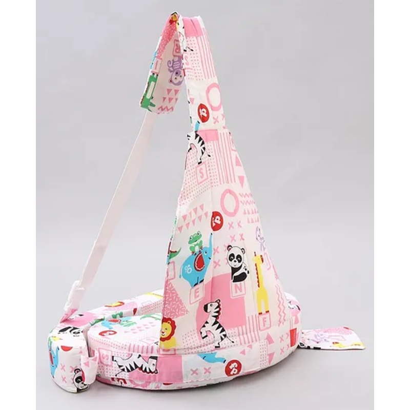 Fisher Price Nursing Pillow Panda Print – Pink