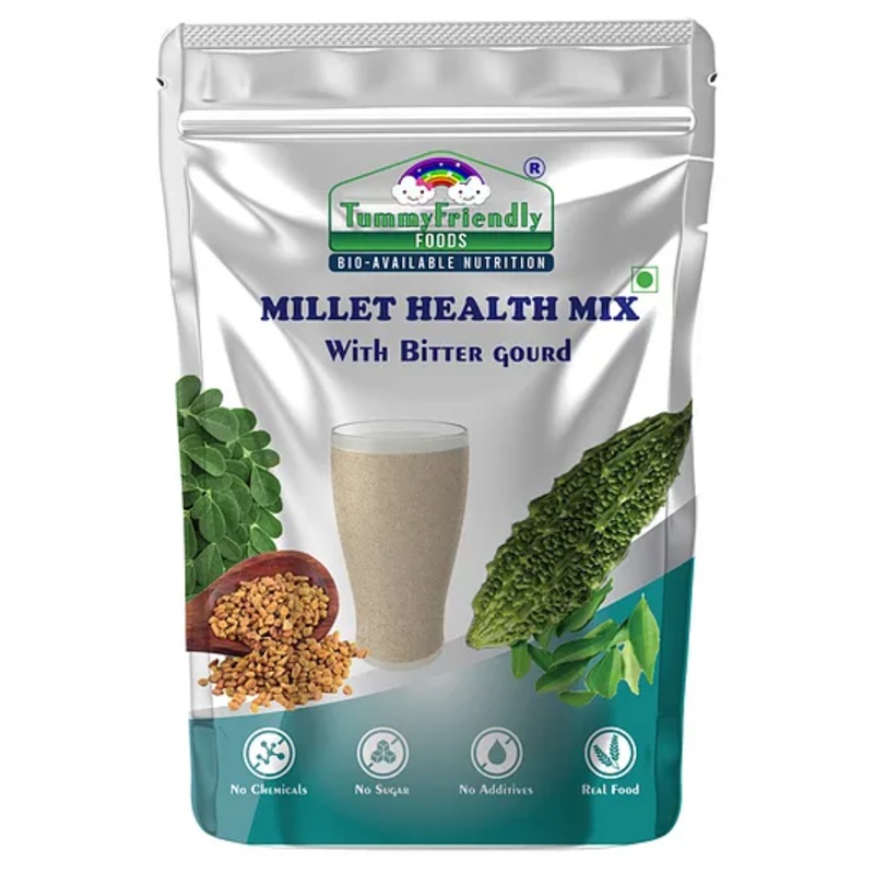 Organic Millet Health Mix With Bittergourd and Methi Seeds – 800 gm