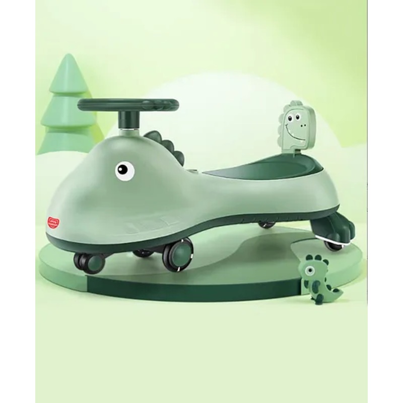 Play Nation Baby Magic Swing Car with Light & Music – Green