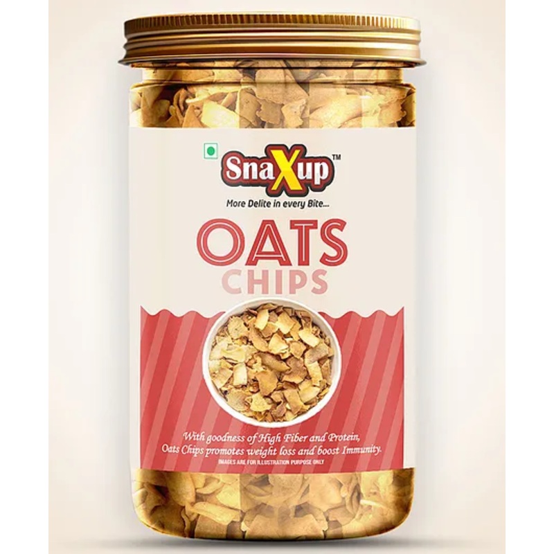 SnaXup Healthy Snacks For Kids Oats Chips 150 g