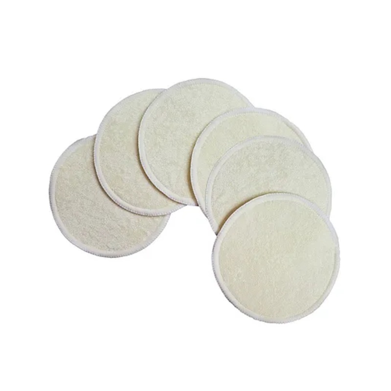 Adore Organic Bamboo 3-Layer Washable Breast Pad – Pack of 6