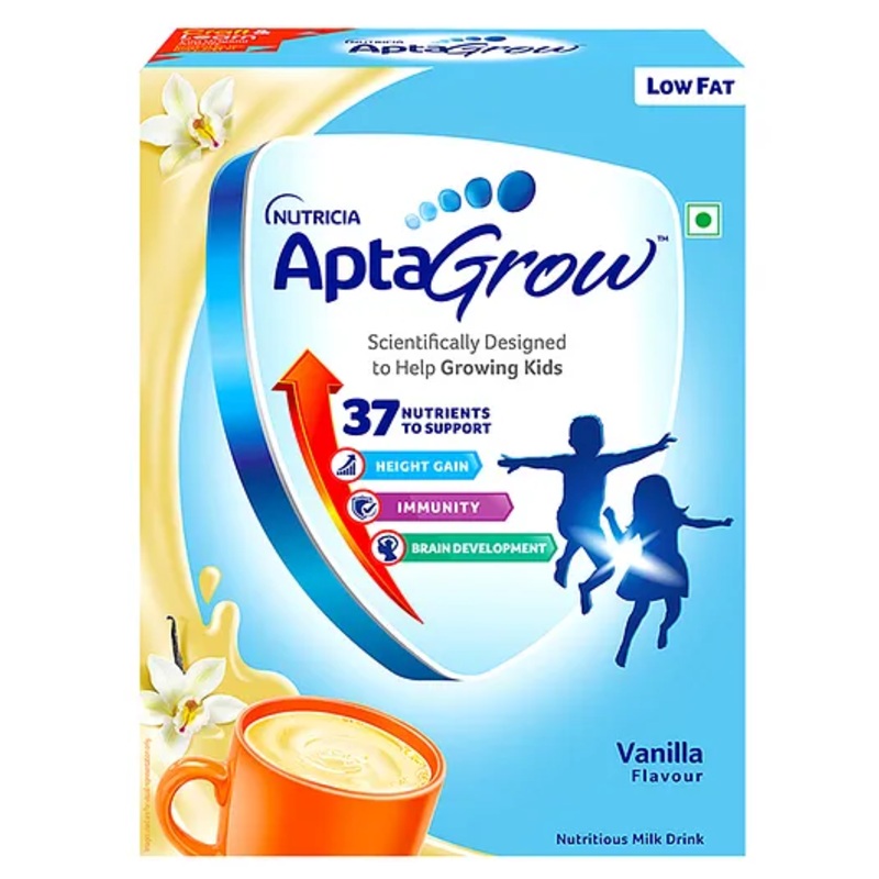 AptaGrow Nutrition Milk Drink Powder Vanilla Flavour – 400 gm