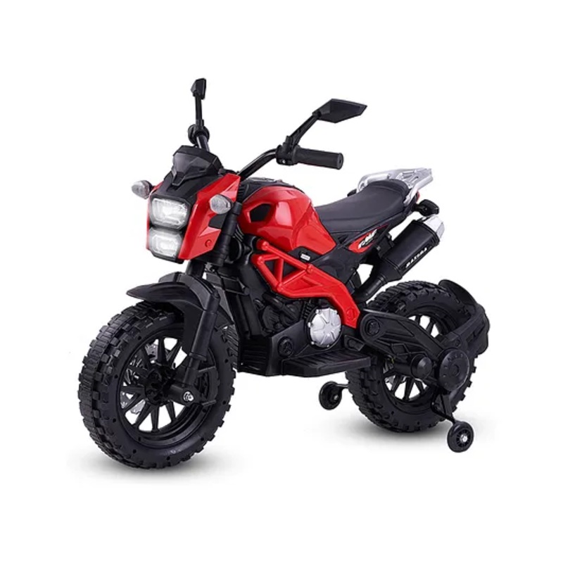 Baybee Adventure Electric Rechargeable Battery Operated Sports Ride-on Bike With Music System – Red