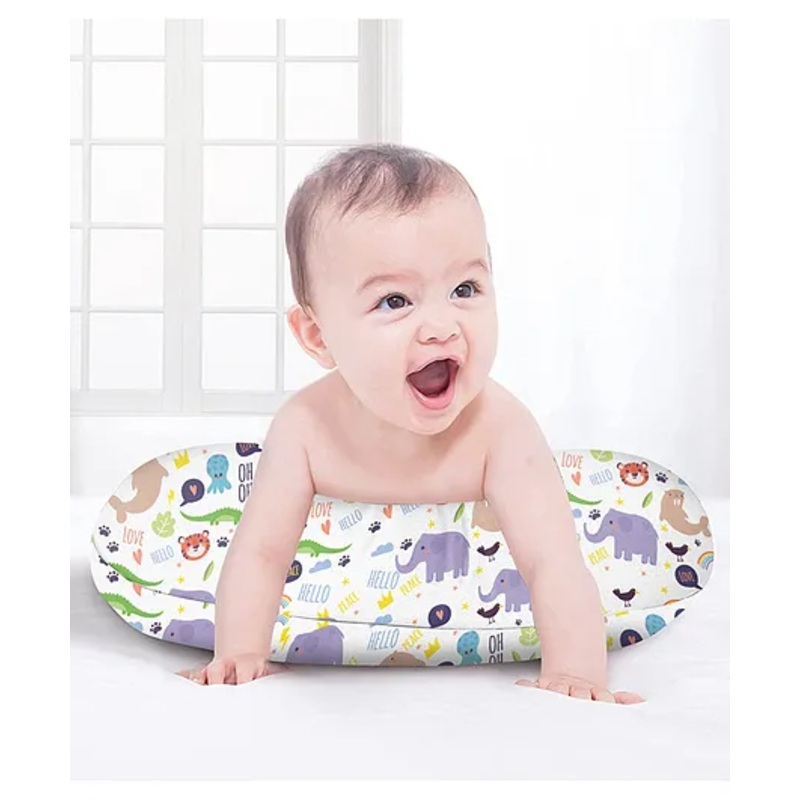 Devico Soft Cotton Breastfeeding Pillow-Light Green
