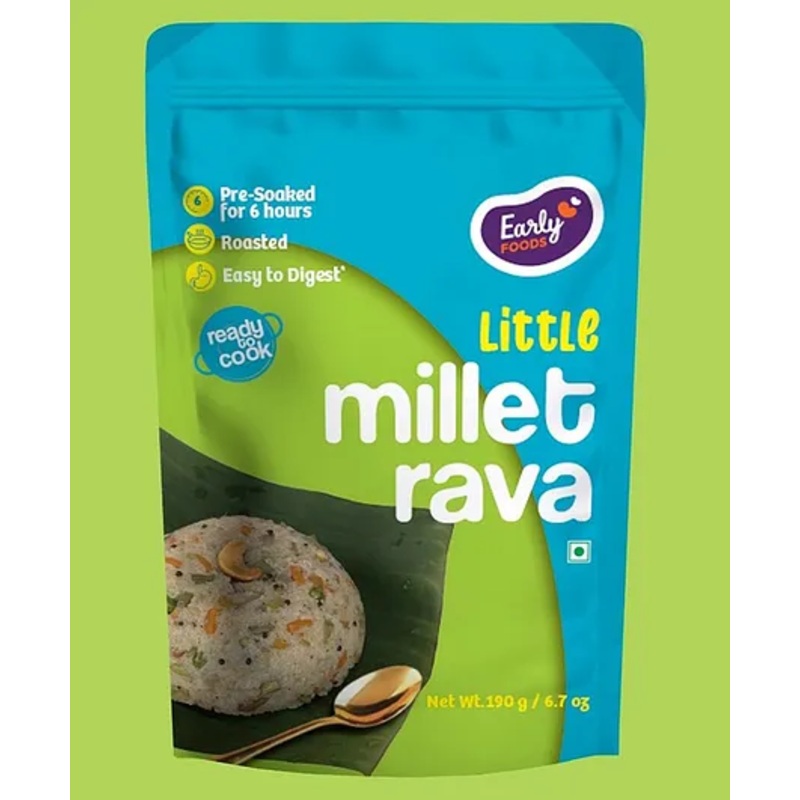 Early Foods Little Millet Rava- 190g