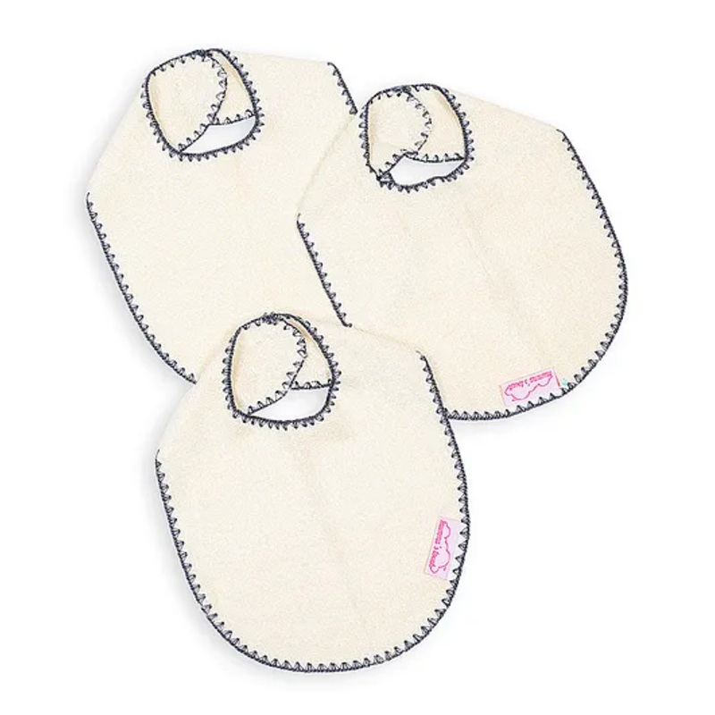 Mumma’s Touch Organic Bamboo Baby Towel Bib – Yellow – Pack of 3