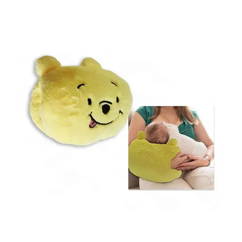 NeonateCare Nursing Arm Pillow, Breastfeeding and Bottle Feeding Head Support Pillow, Travel-Friendly and Washable (Yellow)