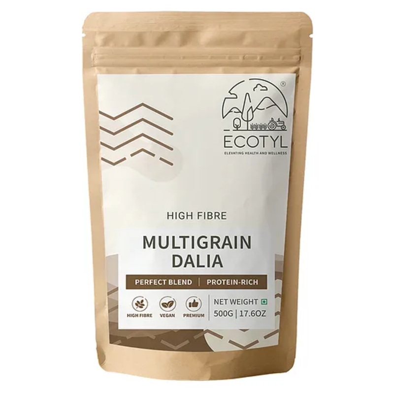 Ecotyl Multigrain Dalia | 5 Super Grains | Porridge | Easy to Make | 500g