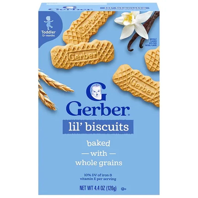 Gerber Lil Biscuits for Toddler -126g