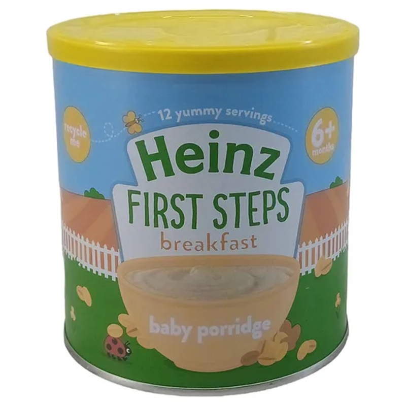 Heinz First Baby Multigrain Porridge – Gluten Free, Iron & Vitamins Enriched, No Artificial Sweeteners, 6+ Months, 240g