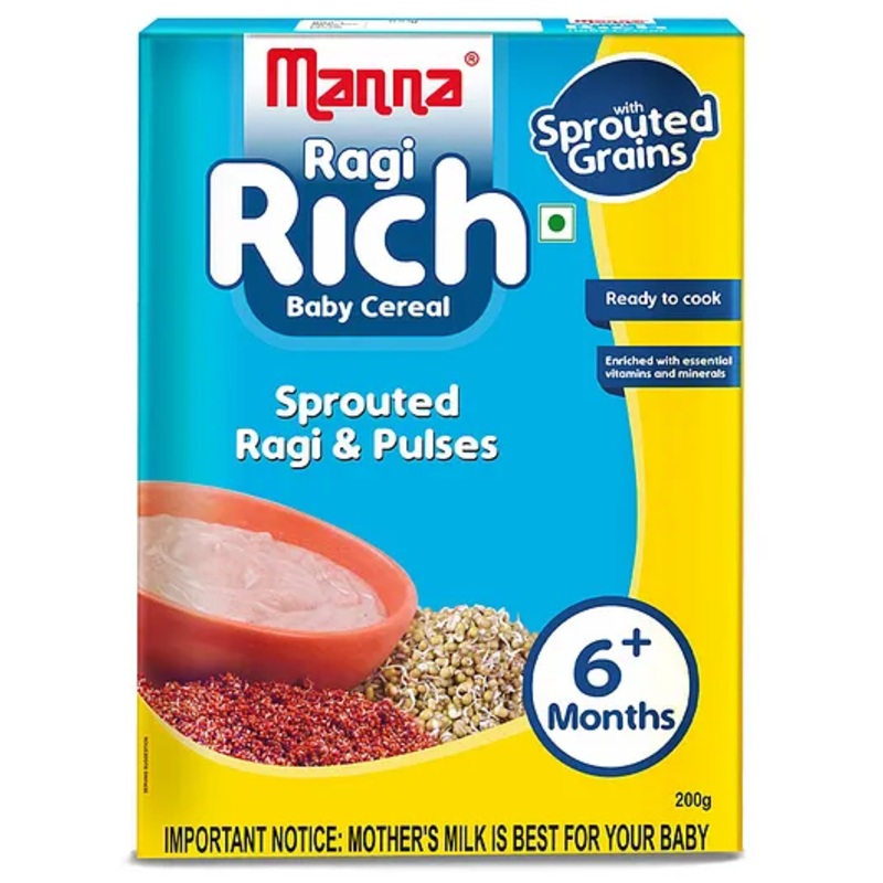 Manna Ragi Rich Cereal Based Food – 200 gm