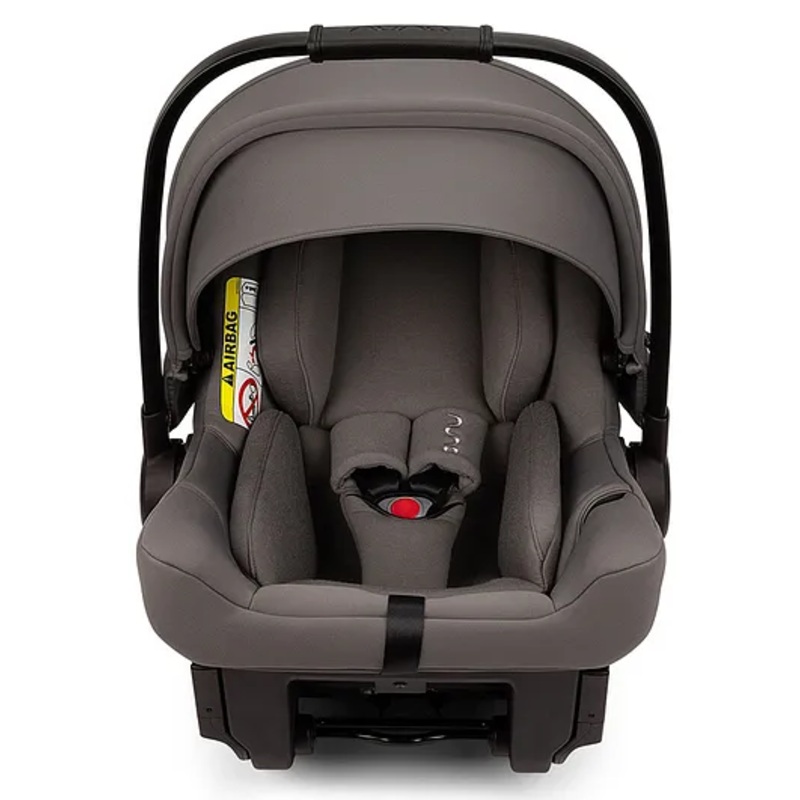 Nuna Pipa Next Baby Car Seat-Rear Facing -7 Positions Adjustable Headrest-Lightweight-Grey