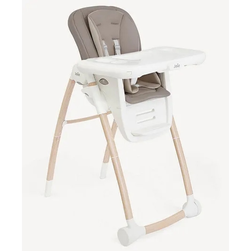 Joie High Chair Multiply 6In1 Walnut Wood 6M to 6 Years- White