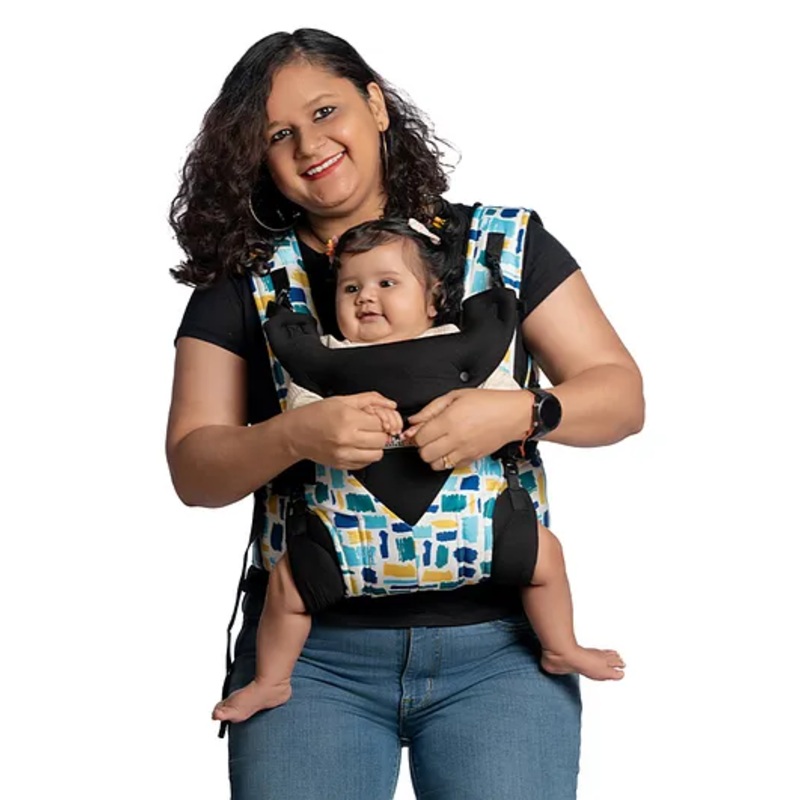 Littlebum Summer Spring Shoulder Baby Carrier | Stylish, Adjustable , Ergonomic, Durable, Lightweight, Breathable, Adjustable and perfect for front and back carrying | Ideal for outdoor use, with added pockets for convenience