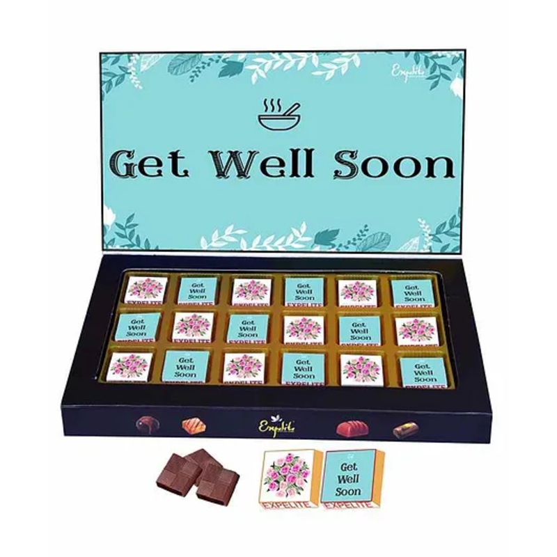Expelite Get Well Soon Chocolates Gift Box – 300gm