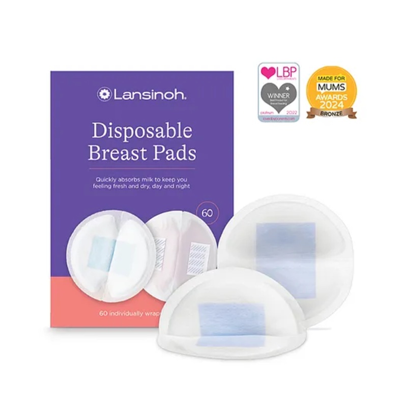 Lansinoh Disposable Nursing Pads Honeycomb – 60 Pieces