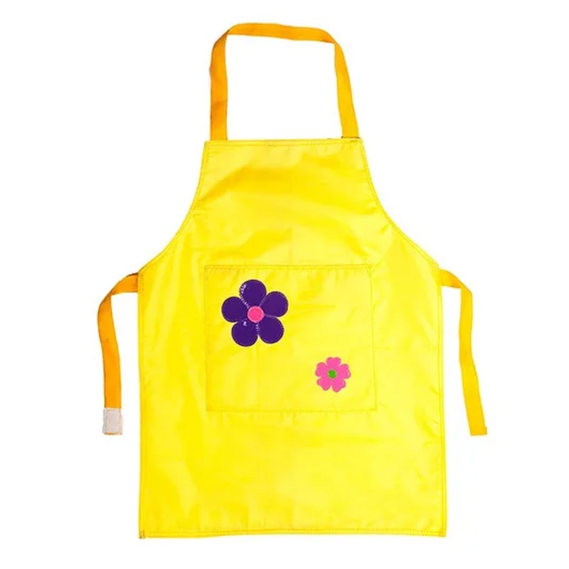 Li’ll Pumpkins Flower Parachute Apron – Yellow