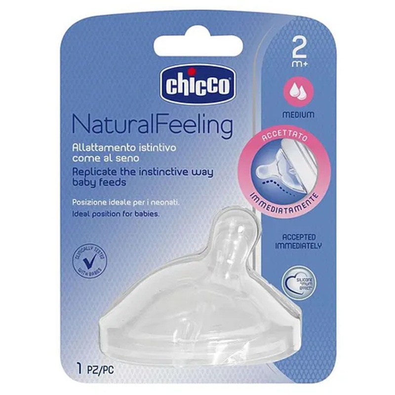 Chicco Natural Feeling Teat – White