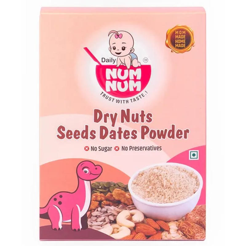Daily Numnum Dried Nuts Seeds Dates Powder 100 g