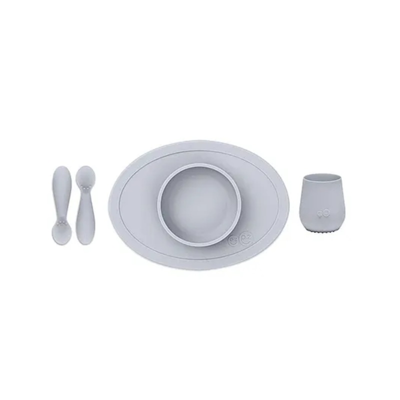 ezpz First Foods Set – Pewter