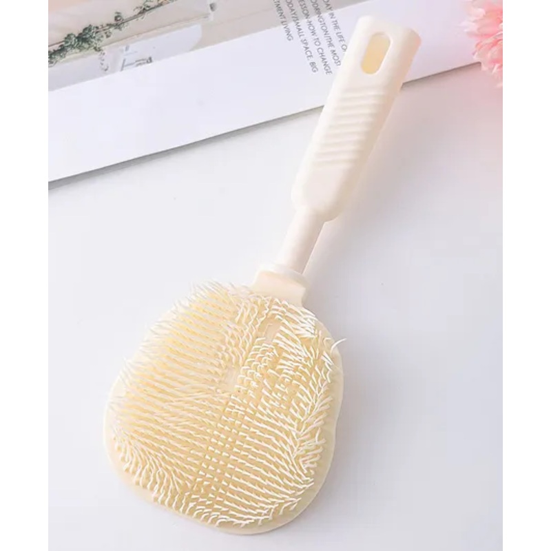 Feeding Bottle Cleaning Accessories| Bottle Brush| Nipple Brush| Straw Brush| Scratch Resistant Durable Bristles – White