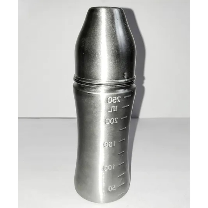 Fingo Brain Stainless Steel Feeding Bottle – 250 ml