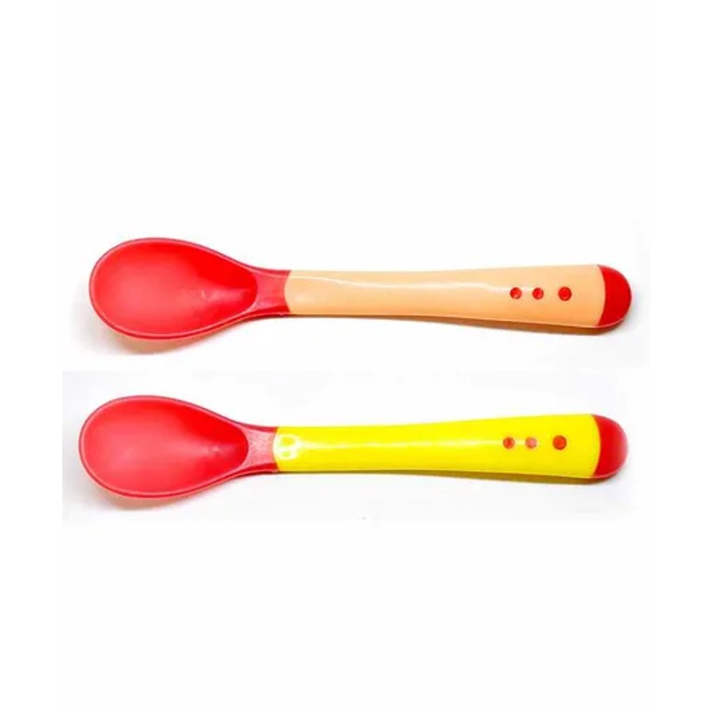 The Little Lookers Temperature Sensing Spoon Pack of 2 – Red Yellow