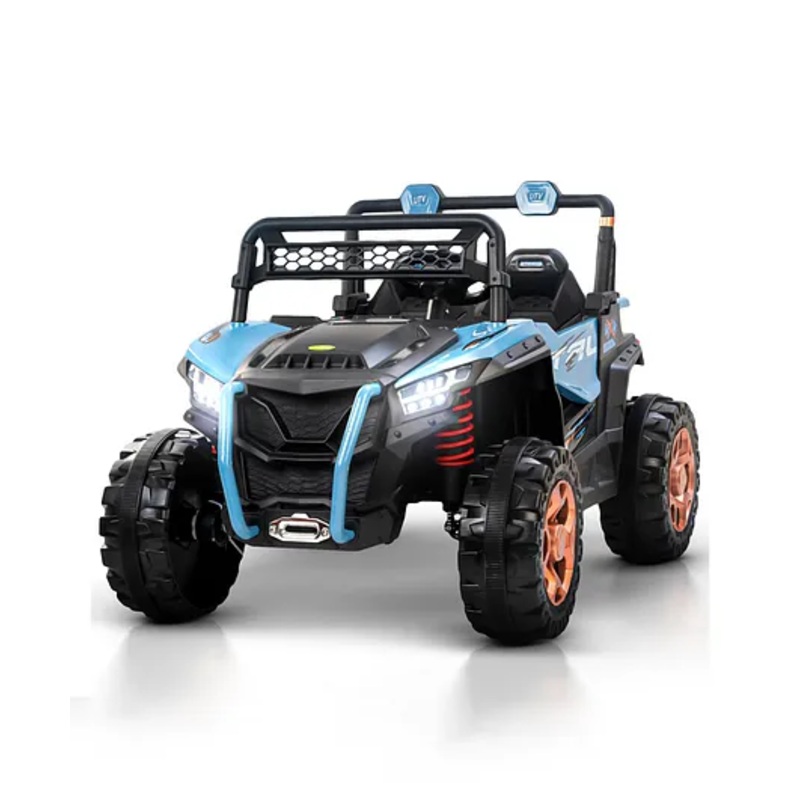 Baybee Rumble Rechargeable Battery Operated Jeep for Kids, Ride on Toy Kids Cars (Blue)
